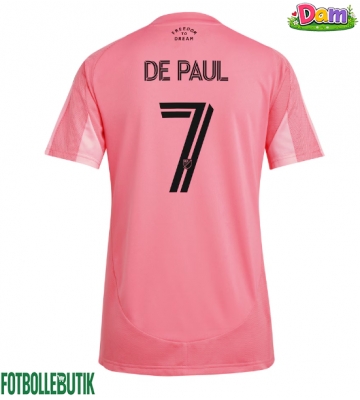 Inter Miami Rodrigo De Paul #7 Hemmatröja Kvinnor 2025-26 Kortärmad